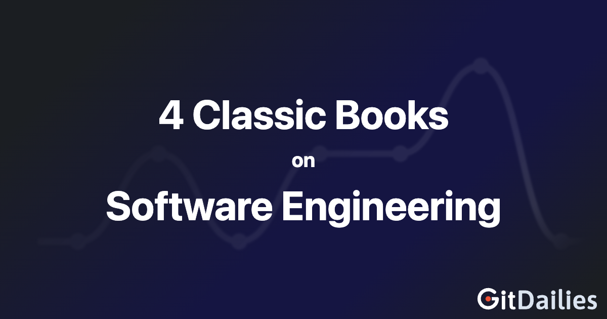 4 Classic Books on Software Engineering