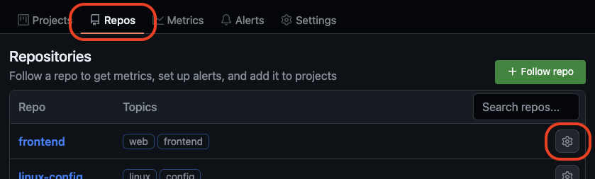 Choose Daily settings