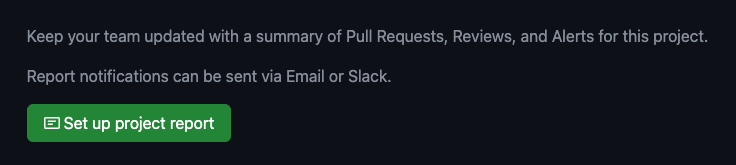 Prompt to create Project report
